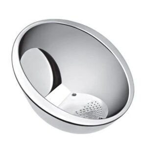 Escorredor para arroz e macarrão de inox pequeno 20cm Tuut
