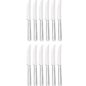 Faca de mesa inox Simonaggio Moniz com 12 unidades