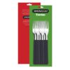 Garfo inox cb pl Treviso preto - 14116 (1)