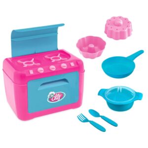 Kit Fogão infantil com acessórios Le Chef Usual brinquedos