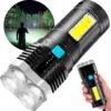 Lanterna regarregavel 4 leds - 31487 (5)