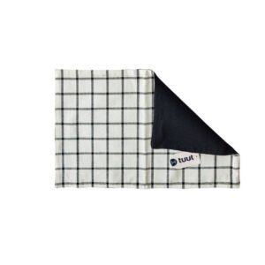 Lugar americano de tecido xadrez 45x30cm Tuut