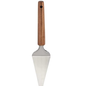Pá para bolo inox com cabo madeira acácia 27,5cm Tuut