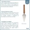 Pa de bolo inox cabo madeira acacia - 28840 (2)