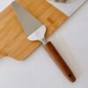 Pa de bolo inox cabo madeira acacia - 28840 (3)