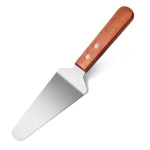 Espátula Pá para bolo e pizza inox premium wood 25,5cm Tuut