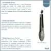 Pegador multiuso inox 39cm - 31601 (1)