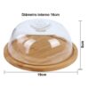 Porta queijo de bambu - 31598 (3)
