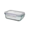 Pote hermetico vidro retangular 640ml - 29957