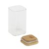 Pote vidro quadrado hermetico 235ml tp bambu - 30990 (3)