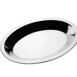 Travessa Bandeja funda oval de inox 30cm Tuut
