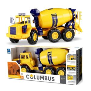 Caminhão Betoneira colombus infantil articulado 68cm Roma Brinquedo