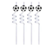 Canudo divertido futebol com 4 un - 31687 (1)