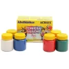 Guache tempera escolar 6 cores 15ml - 13048 (2)
