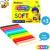 Massinha de modelar soft 12 cores 180g - 22668 (5)