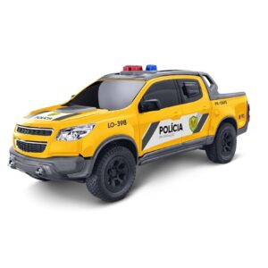 Carro Pick Up S-10 de brinquedo policia pr Roma Brinquedo