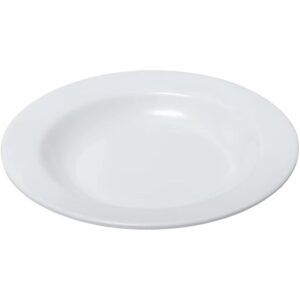 Prato fundo melamine branco 23cm Yazi