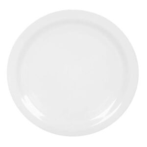 Prato raso melamine branco 25cm Yazi