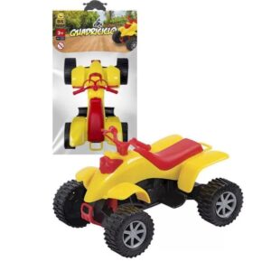 Carrinho Quadriciclo infantil de plástico 13cm Bs Toys
