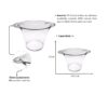 Balde gelo acrilico 5 L - 30838 (3)