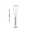 Batedor de ovos 25cm inox - 31799 (3)