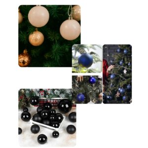 Kit com 6 Bola de natal 6cm lisa ou fosca – enfeite bolinhas de natal Wincy