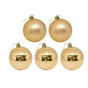 Kit com 5 Bola de natal 8cm lisa e fosca várias cores – enfeite bolinhas de natal Wincy