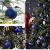 Bola natal azul marinho fosca 6cm -31531 (2)