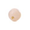 Bola natal brnco ninho perolado 6cm - 31533 (1)