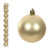 Bola natal champanhe 6cm 9un - 31522 (3)