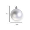 Bola natal prata 6cm 9 un - 31524 (3)