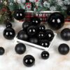 Bola natal preta 6cm - 31530 (1)