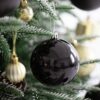 Bola natal preta 6cm - 31530 (2)