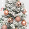 Bola natal rose 6cm 9 un - 31526 (1)