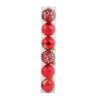 Bola natal tubo 6cm 6 un - 21047 (2)