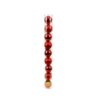 Bola natal vermelho 6cm 9un - 31525 (2)