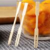 Garfo mini bambu 9cm - 30810 (2)