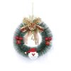 Guirlanda papai noel 20cm - 27662 (2)