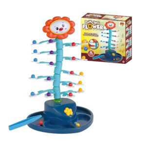 Jogo dancing flower brinquedo infantil de equilíbrio e coordenação motora Dm Toys