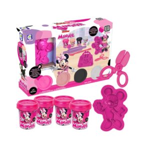 Kit de Massinha de modelar da Minnie com acessórios Disney Cotiplás