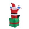 Papai noel inflavel sentado - 31511 (3)