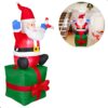 Papai noel inflavel sentado - 31511 (6)