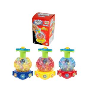 Pião maluco flash bola com luzes Dm Toys