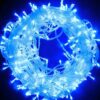 Pisca pisca 100leds 8m azul - 27679