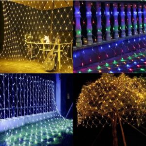 Pisca pisca Rede 240 leds 8 funções 2m X 2m 127V - enfeite natal Wincy