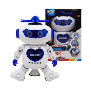 Robô dançarino treck com som e luzes hero squad Wellkids
