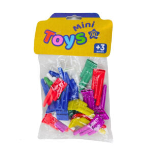 Kit com 20 Mini Apito trisson colorido Mini Toys