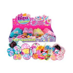 Kit Miçangas Biju collection pocket Dm Toys