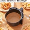 Forma descartavel para air fryer 1L redonda - 28924 (2)
