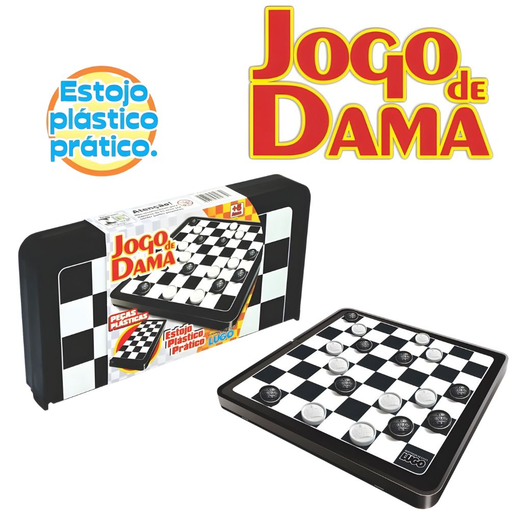 Jogo De Tabuleiro Dama Classic Lugo Bocao Miudezas jogo-de-tabuleiro-dama-classic-lugo-bocao-miudezas